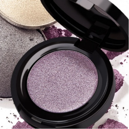 Metalické očné tiene Violet Star